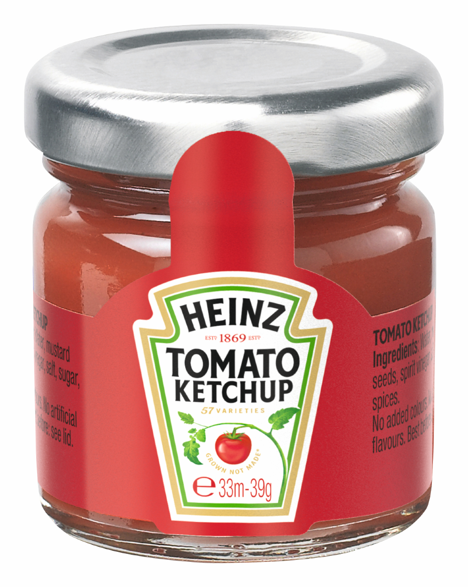 Ketchup Roomservice portionsglas