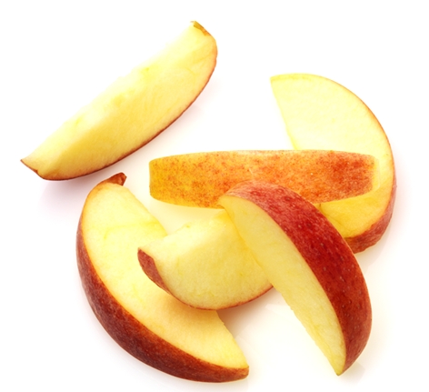 Äpple Klyftad i Hink