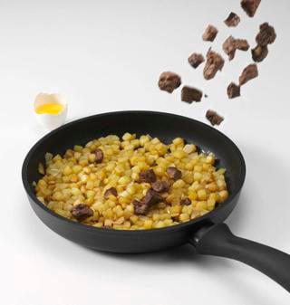 Pyttpotatis med lök