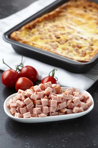 Fläskkött Rökt Tärnat