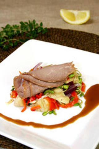 Fläskkarré Sous Vide Skivad