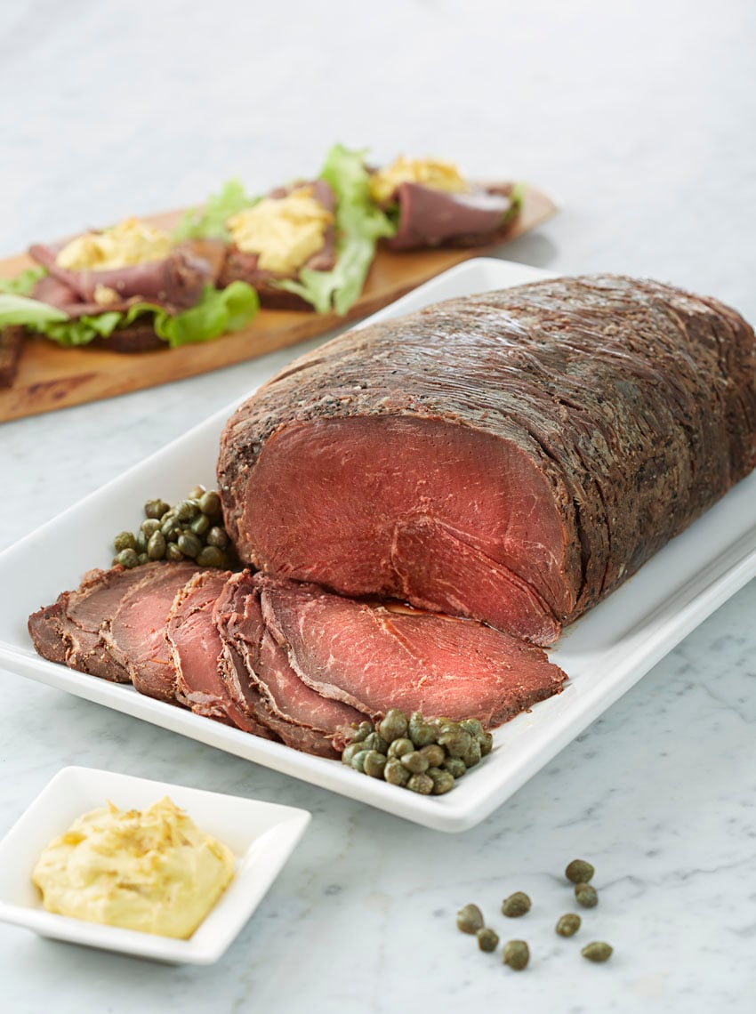 Rostbiff av Fransyska Sous Vide Skivad