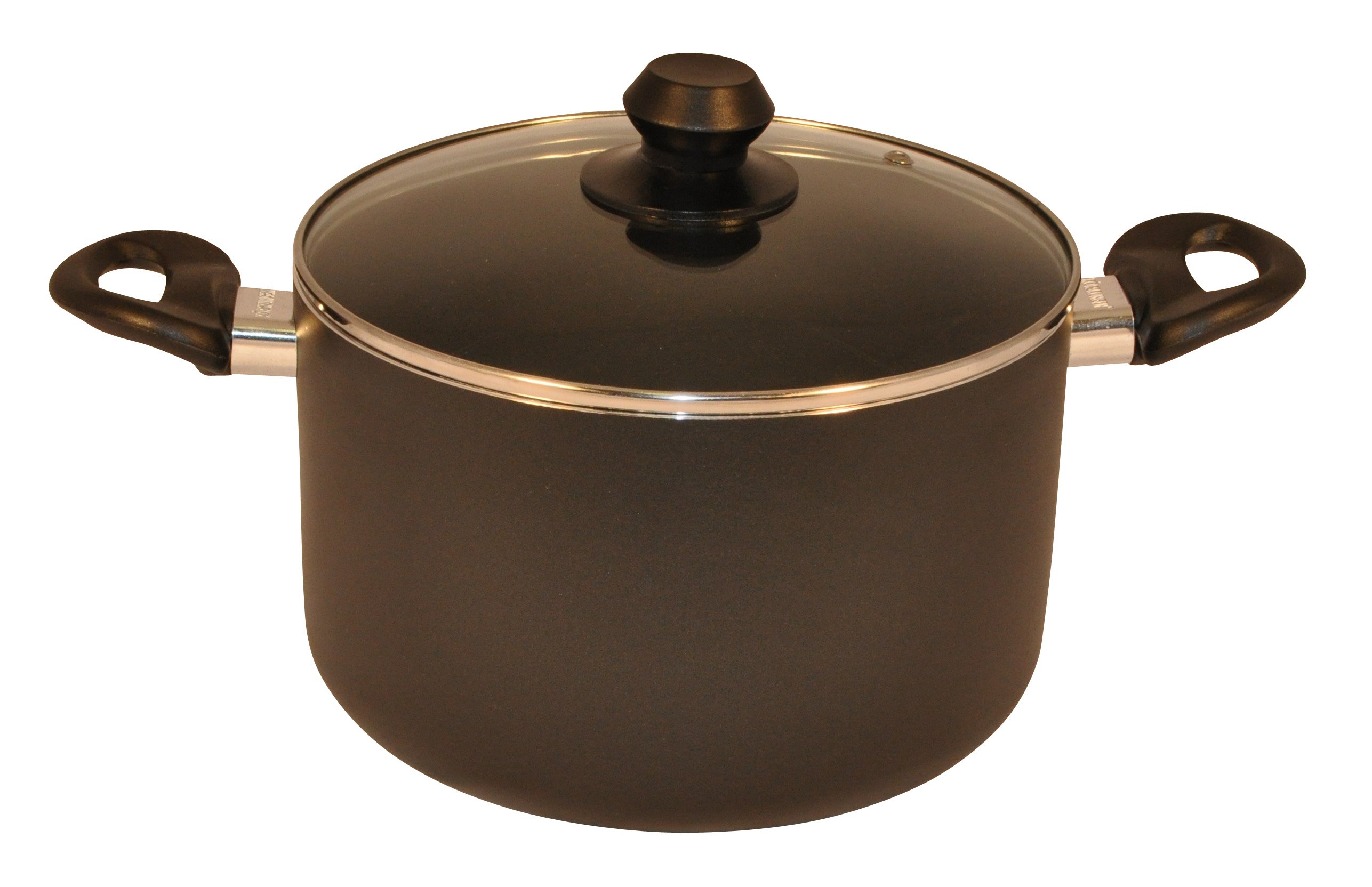 Kittel med glaslock induktion aluminium nonstick
23cm, h18cm, 5L