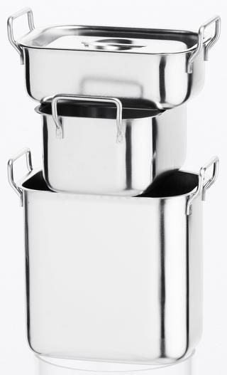 Kantin C2 rostfri 155x105mm h160mm 2,5L