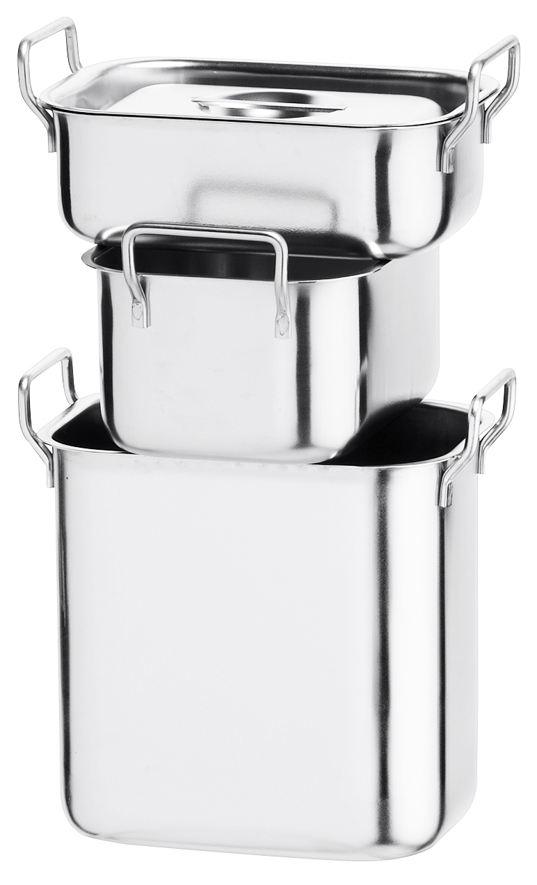 Kantin C4 rostfri 155x105mm h55mm 0,5L