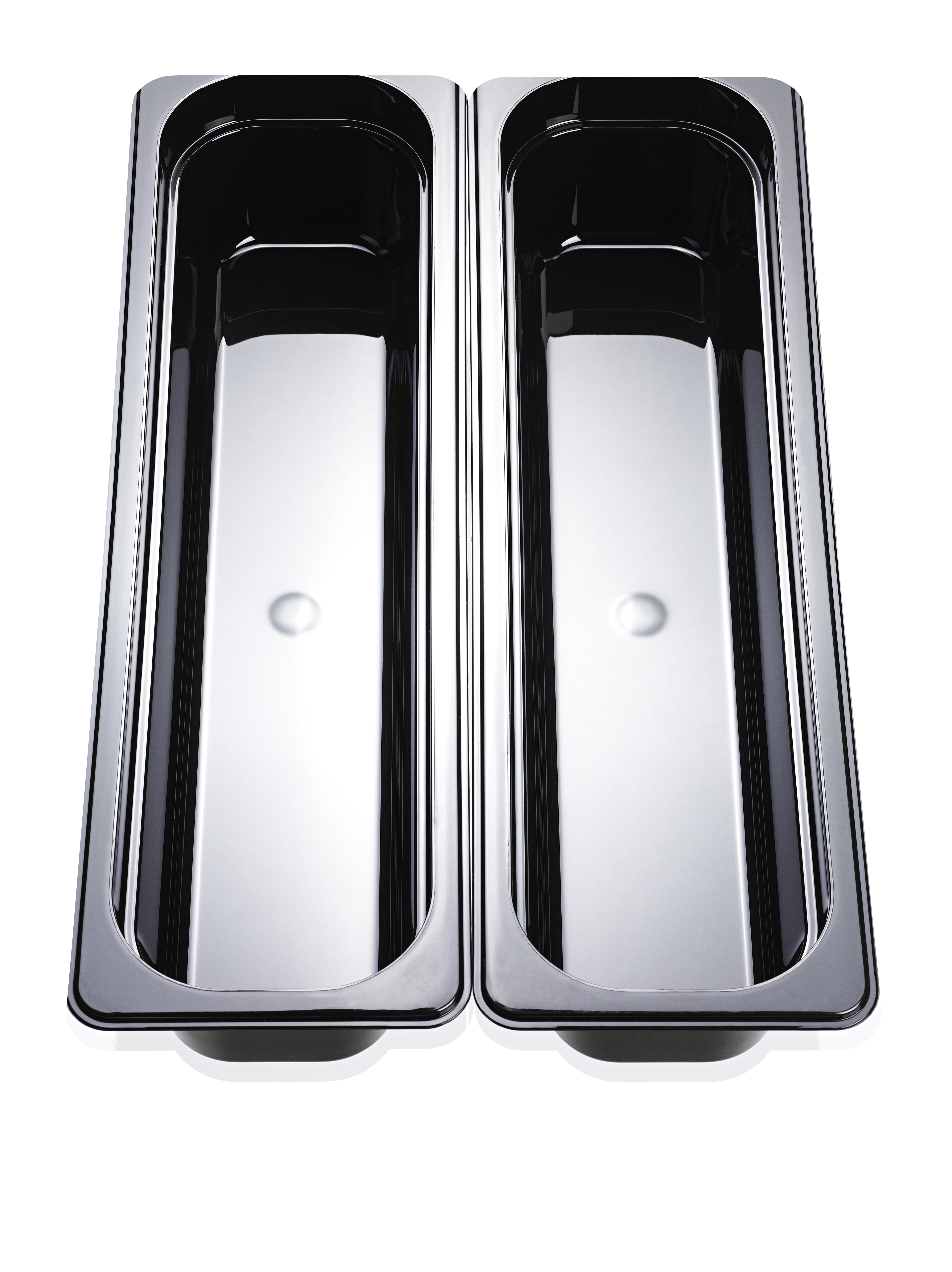 Kantin Polykarbonat Svart GN 2/4x65mm 3L