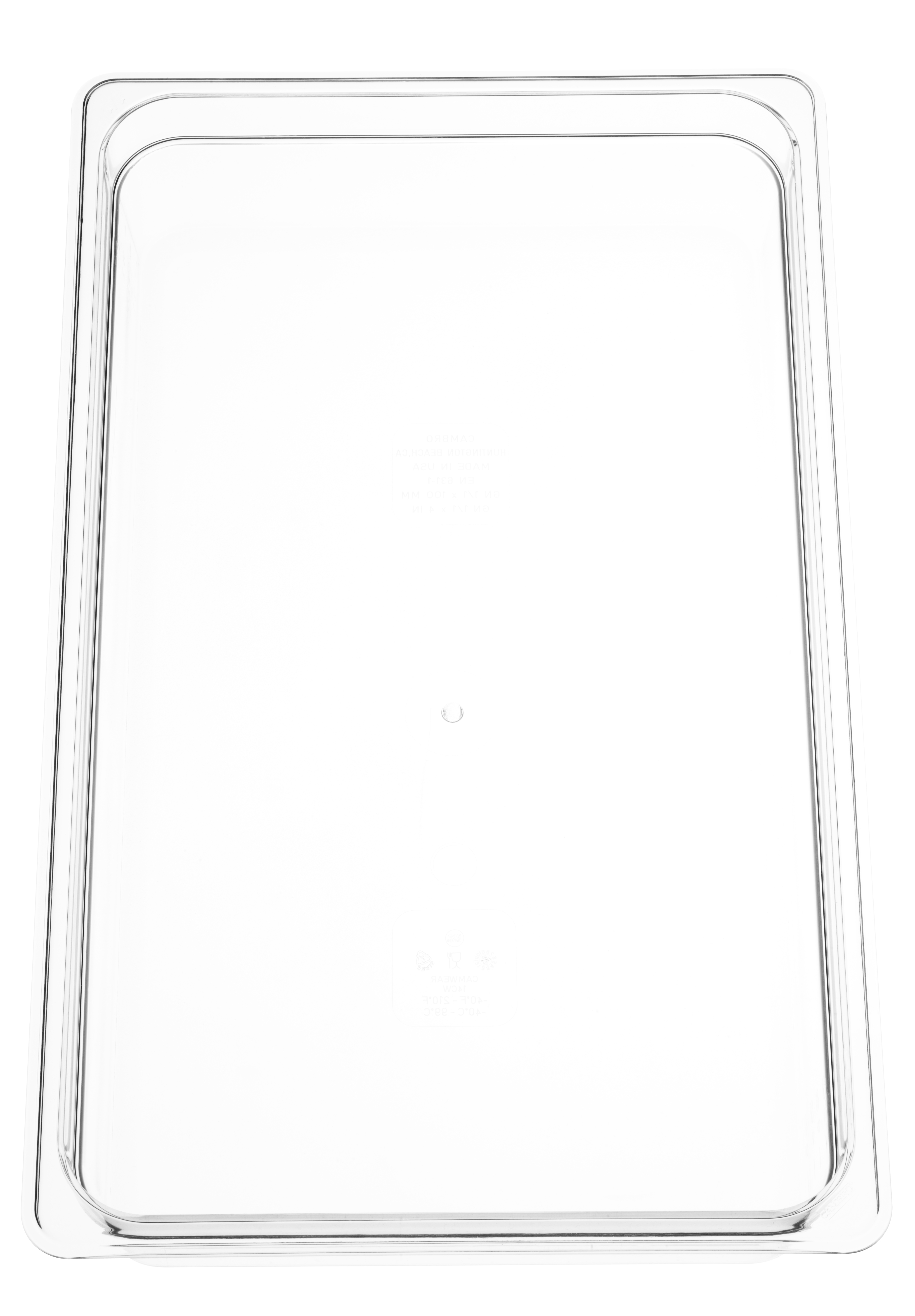 Kantin Polykarbonat Transparent GN 1/1x200mm
25,6L