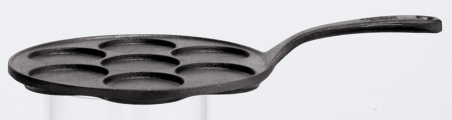 Plättpanna gjutjärn Ø23,5cm