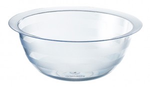 Skål Plast Transparent 1,2L.