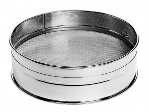 Mjölsikt rostfri Ø30cm h10cm