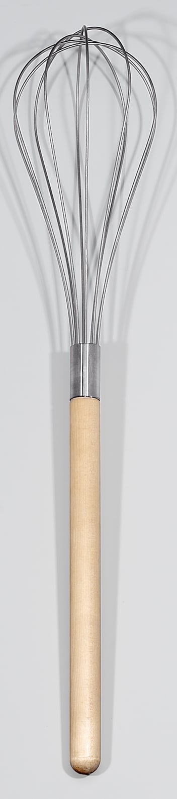 Ballongvisp rostfri trähandtag 80cm