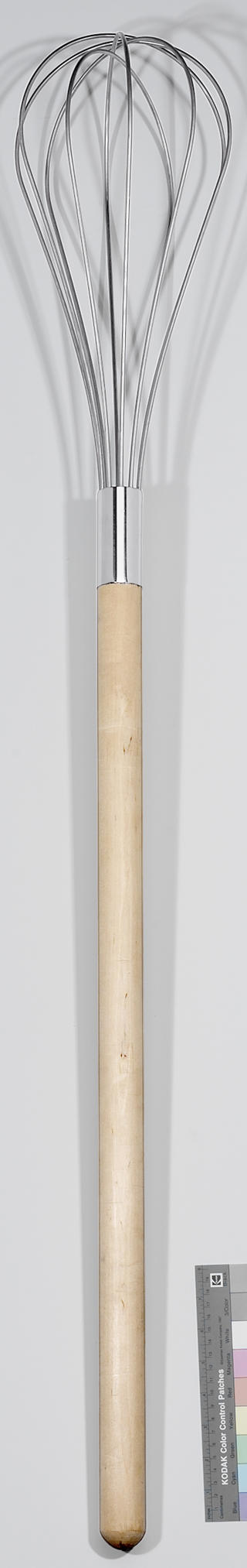 Ballongvisp Rostfri med Trähandtag 125cm