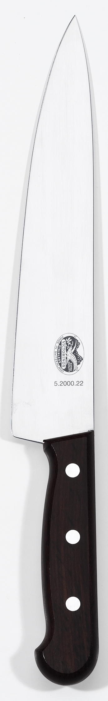 Kockkniv bred trä 22cm