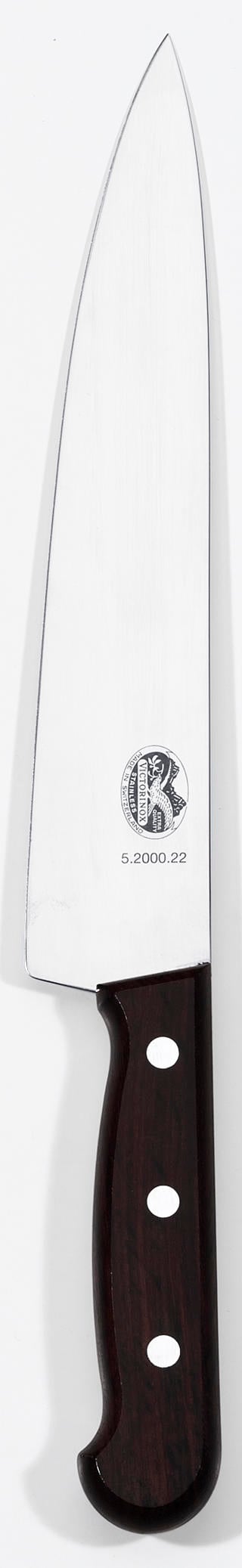 Kockkniv bred trä 22cm