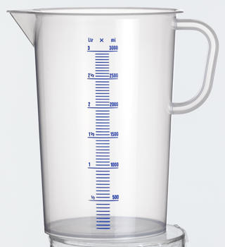 Mått plast 3L