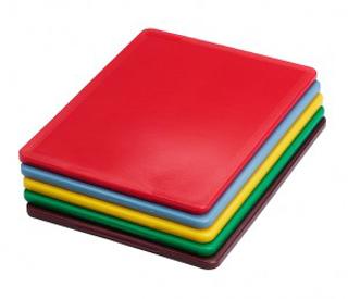 Skärbräda 5 färger 35x25x1,1cm 5-pack