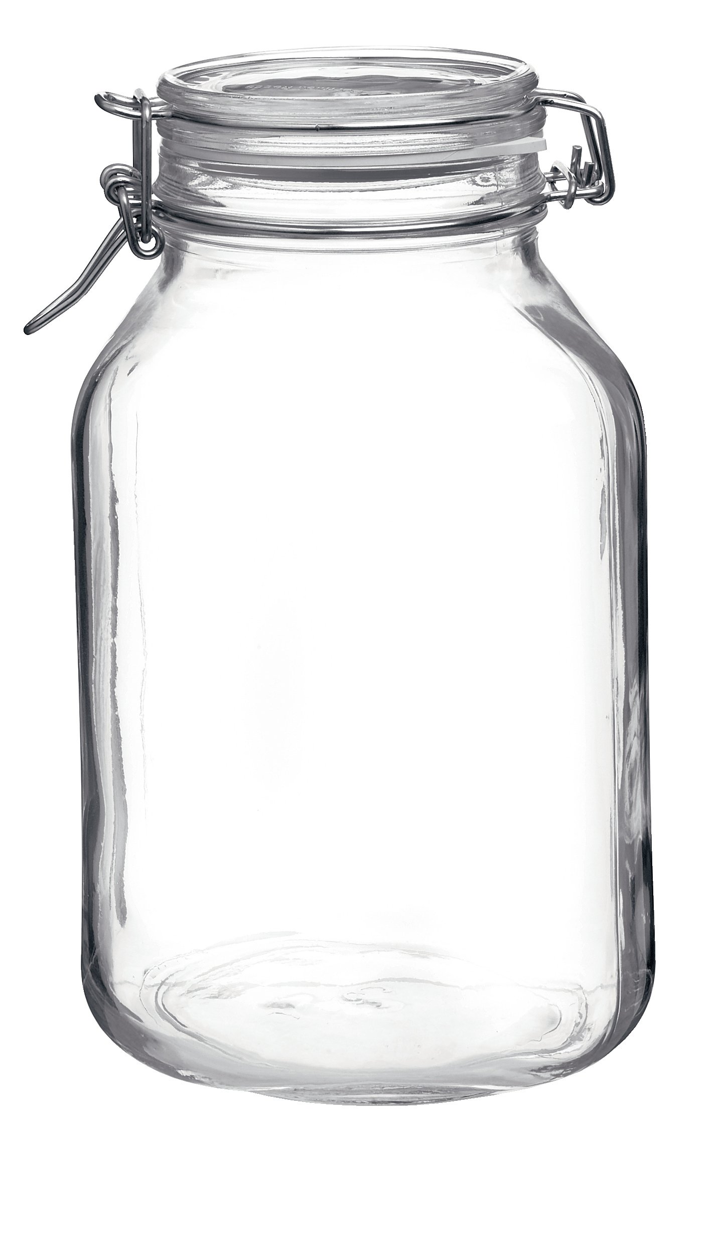 Glasburk med Lock 3L