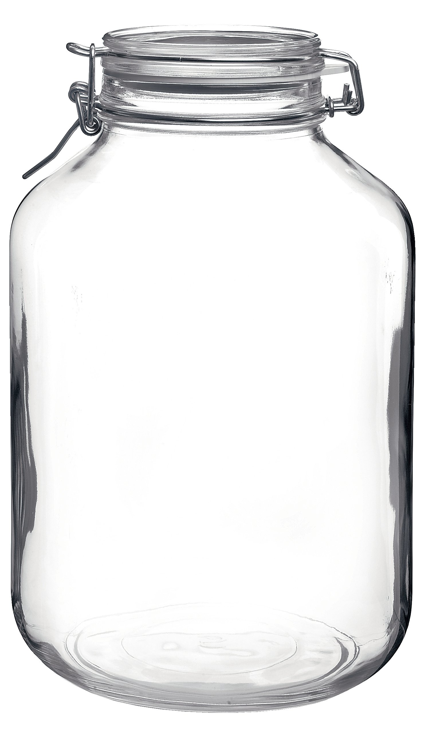 Glasburk med Lock 5L