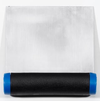 Degskrapa rak mjuk rostfri/plast 11cm