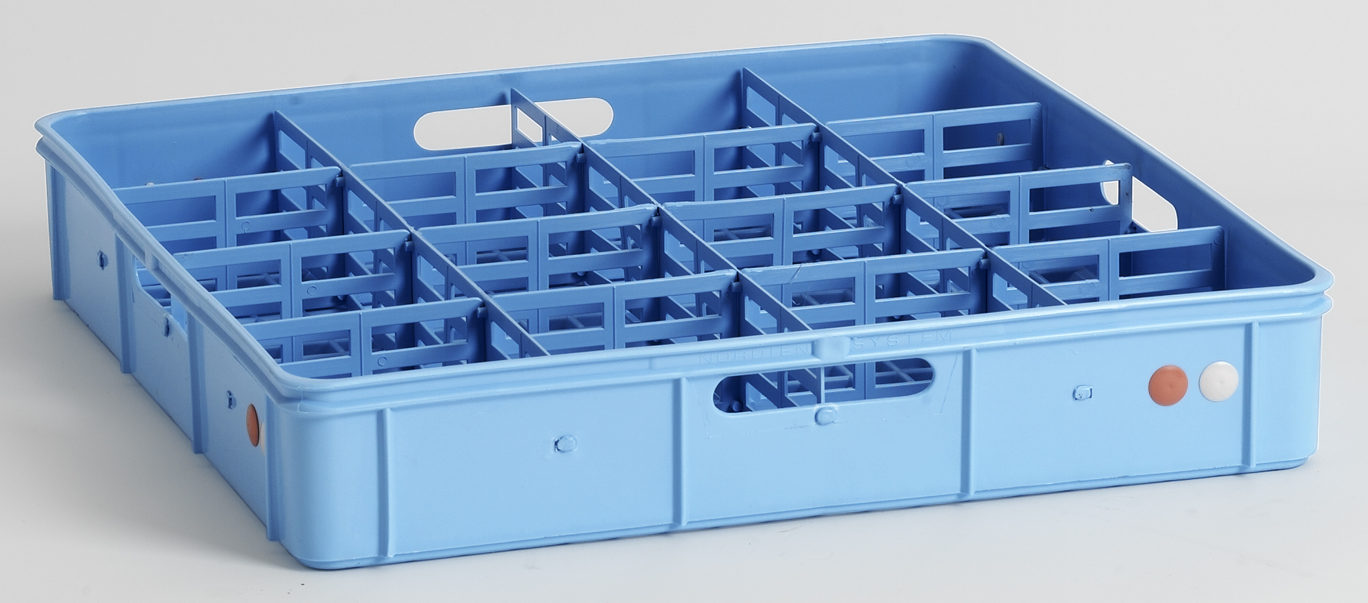 Fackinsats färgkod rosa/grå 110mm 16st 46x46cm