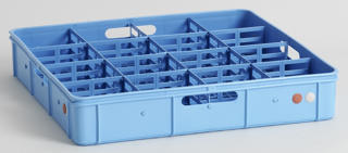 Fackinsats färgkod rosa/grå 110mm 16st 46x46cm