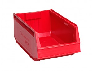 Förvaringsback Plast Röd 350x206x150mm 10,8L