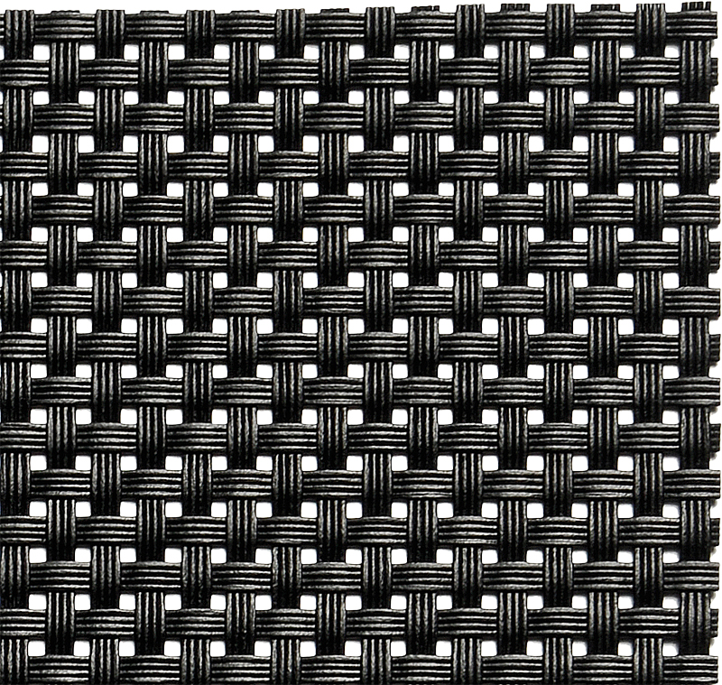 Bordstablett PVC Svart 45x33cm