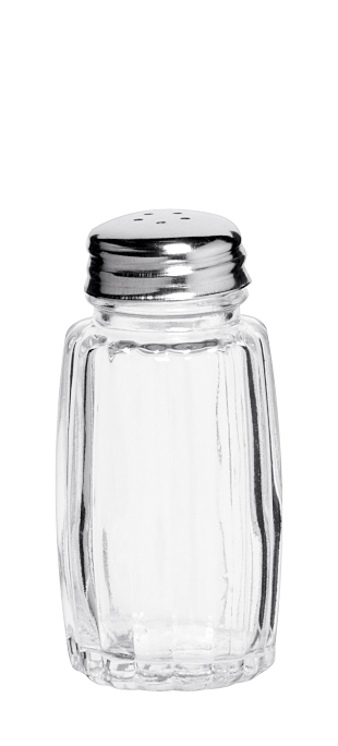 Pepparströare glas h8cm