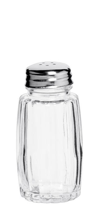 Pepparströare glas h8cm