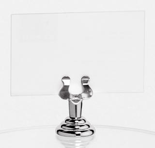 Menyhållare krom 4 cm