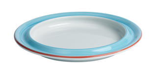 Rio blå pet-emot tallrik Ø21,6cm