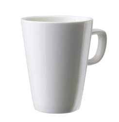 Mugg vit porslin 26 cl