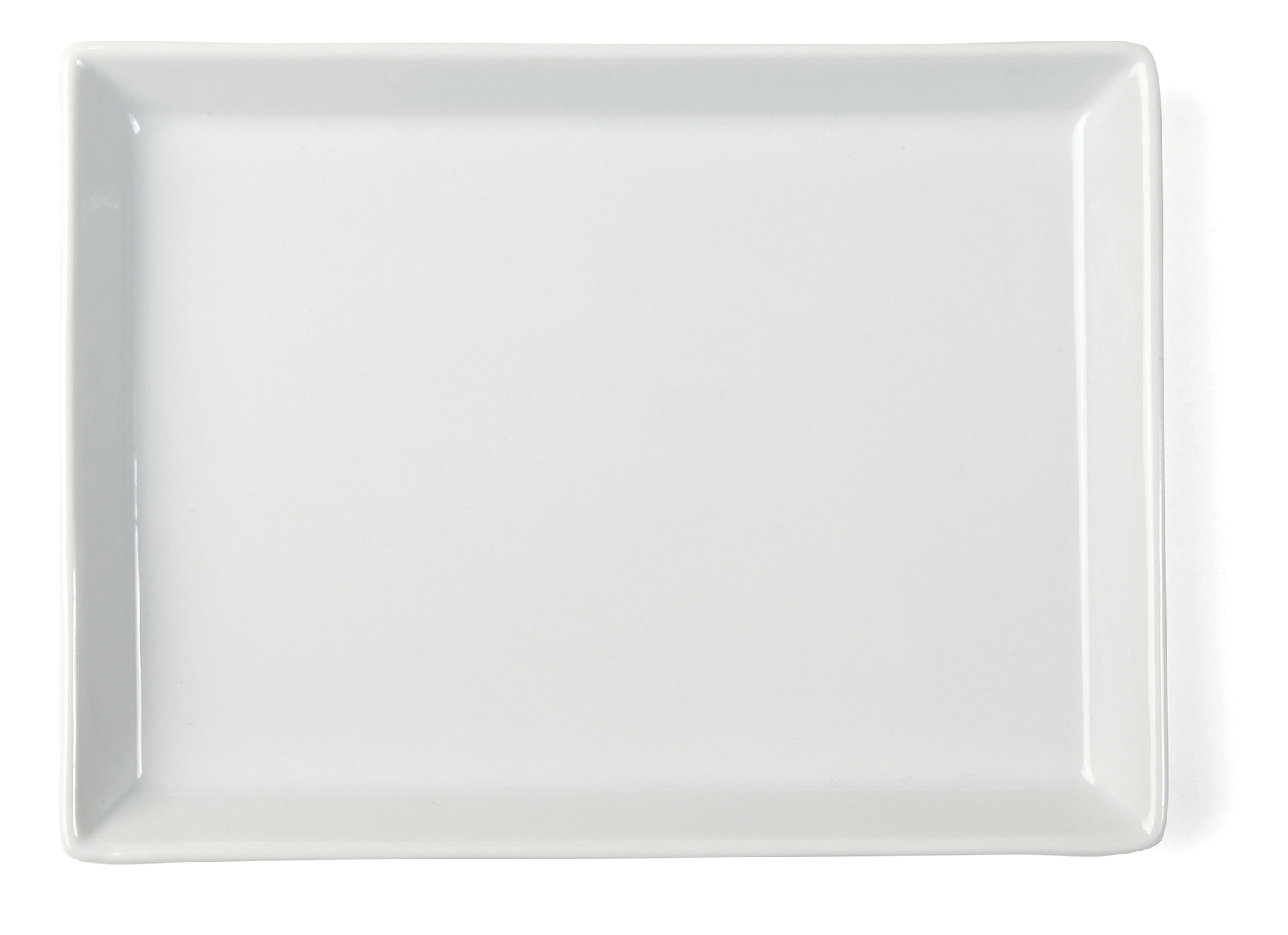 Tallrik rektangulär flat 21x16x2cm