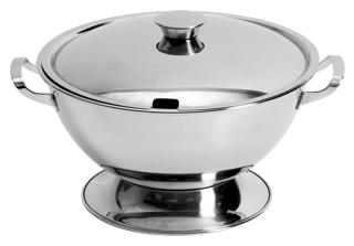 Soppterrin utan lock Ø21cm 1,5L