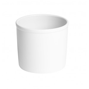 Dressingkrus Vit Ø16cm h14,4cm 2L