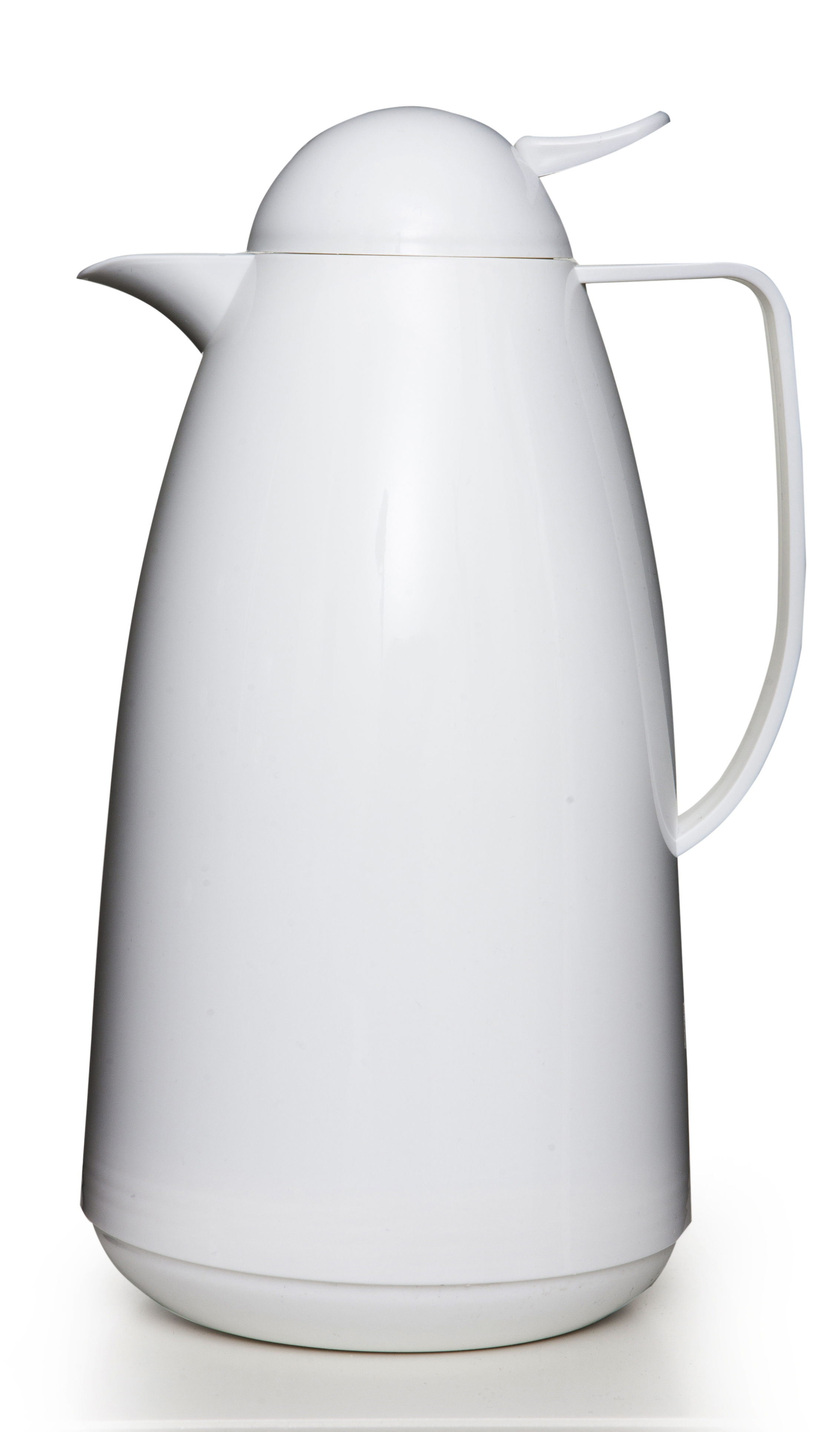 Termoskanna plast vit 1L