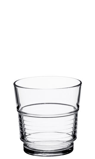 Spirale Glas Stapelbart Härdat 20cl Ø77mm 77mm