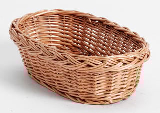 Bestickkorg Oval 31x17x9cm