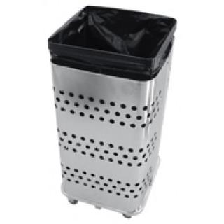 Säckvagn förzinkad inklädd f 125Lsäck 45x45x90cm