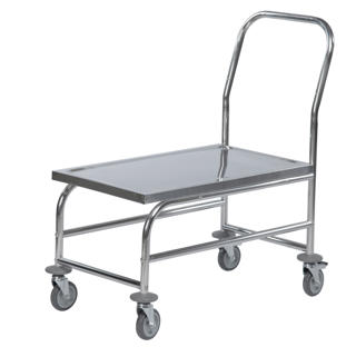 Platåvagn Rostfri 85x49cm