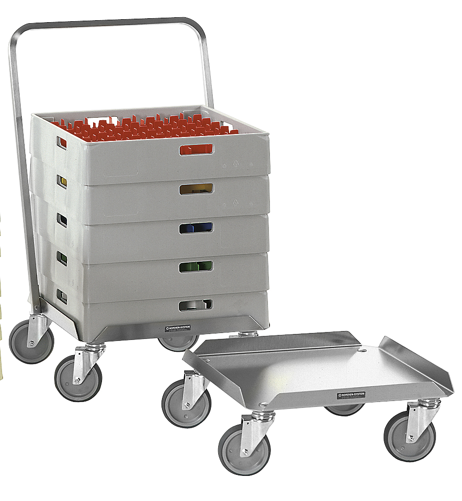 Korgvagn utan handtag