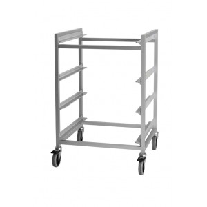 Korgvagn Rostfri Gejdrar för 4st 50x50cm
55,9x50x91,4cm