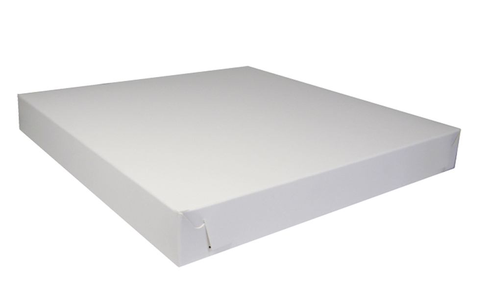 Tårtlock Vit 350x350x40mm