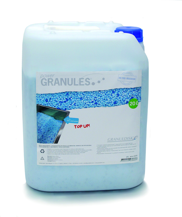Maskindisk Plastgranulat 20kg Power Granules