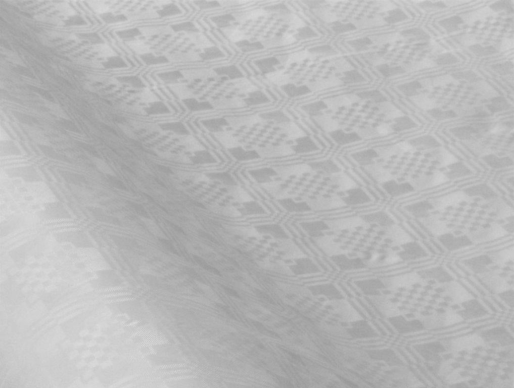 Snibbduk Damast 80x80cm Vit