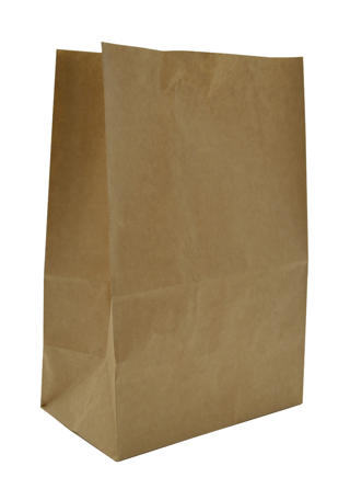 Papperspåsar kanister SOS Nr 2 160x90x230mm brun