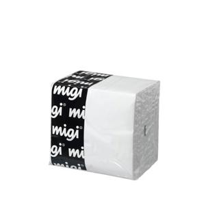 Servett 1/4-vikt 3-lag 33x33cm Vit