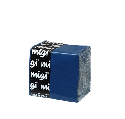 Servett 1/4-vikt 3-lag 33x33cm Mörkblå