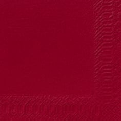 Servett 1/4-vikt 3-lag 24x24cm Vinröd