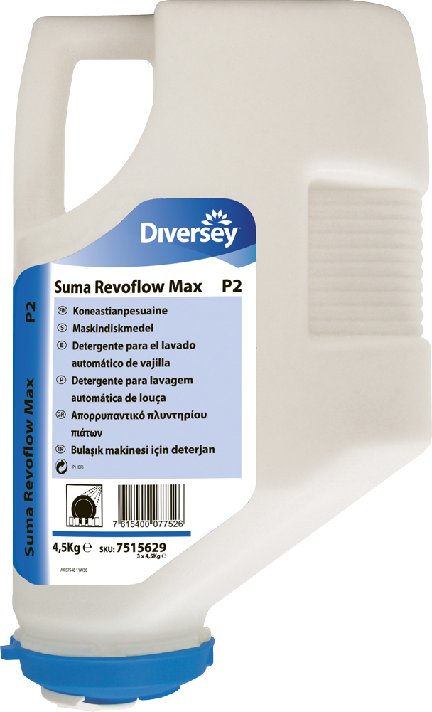 Maskindiskmedel granulerat högkoncentrerat 4,5kg
Suma Reverflow Max P2